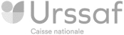 logo gris Urssaf Caisse Nationale
